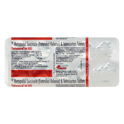 TELWAVE M 50mg Tablet 10's - Hypertension-Ana