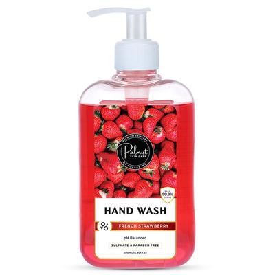 Palmist Skin Care Hand Wash Gel - French Strawberry 500 ml - Hand Wash & Soaps