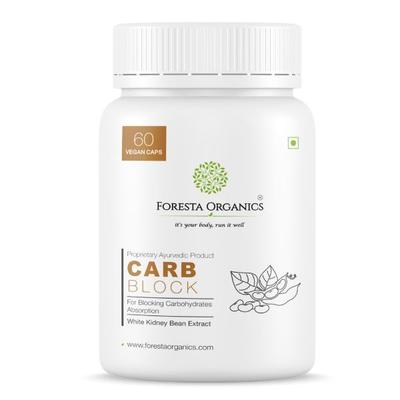 Foresta Organics Carb Block Vegan Capsule 60's - Health Products
