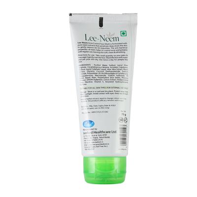 LEE Neem Face Wash 70gm - Acne-Acn