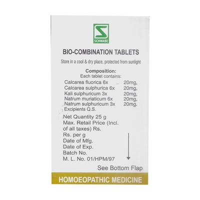 Dr. Willmar Schwabe BC 20 Tablet 25 gm - Bio-Combination