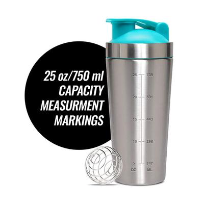 MuscleXP Classic XP Gym Shaker - Blue 750 ml - Gym Accessories