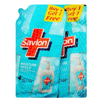 Savlon Moisture Shield Hand Wash - Refill Pack 725 ml (Buy 1 Get 1) (N) - Hand Wash & Soaps