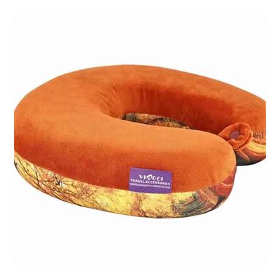 VIAGGI Memory Foam Neck Pillow - Yellow Forest - Others Ortho Supports