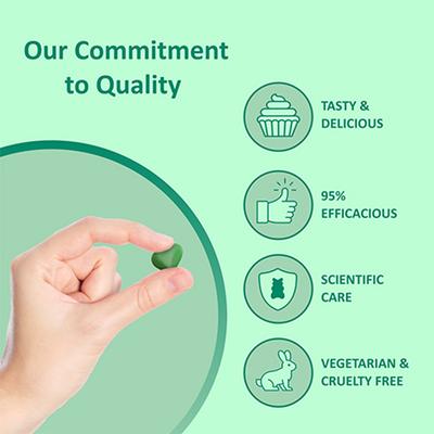 Power Gummies Apple Cider Vinegar Gummies for Managing Weight with Green Apple Flavour-60 Gummies 1's - Apple Cider Vinegar - Acv