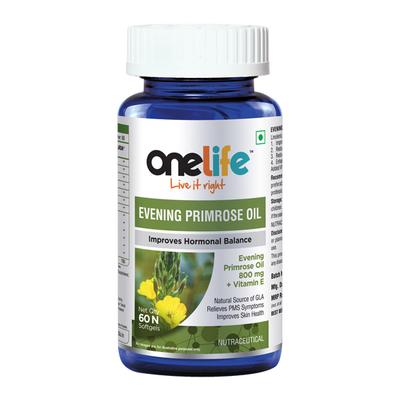 Onelife Evening Primrose Oil Softgel 60's - Vital Health