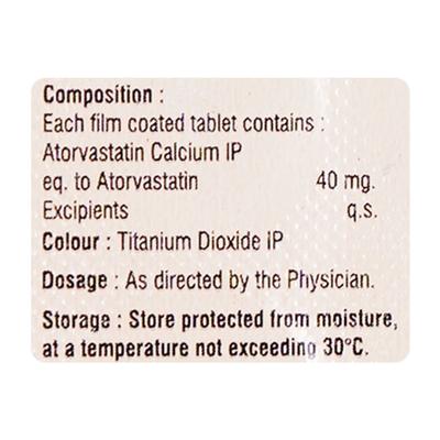 STORMAC 40mg Tablet 10's - High Cholesterol-Dys