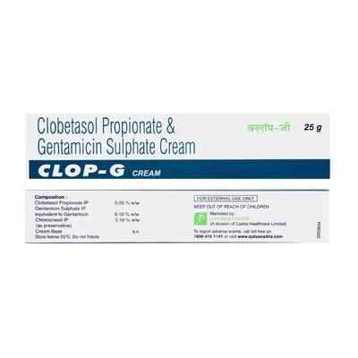 Clop G Cream 25gm - Skin Infections-Toc