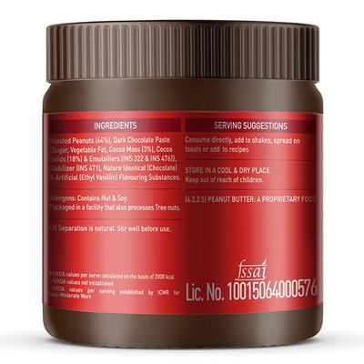 MuscleBlaze Chocolate Peanut Butter - Crunchy 340 gm - Nutritional Bars