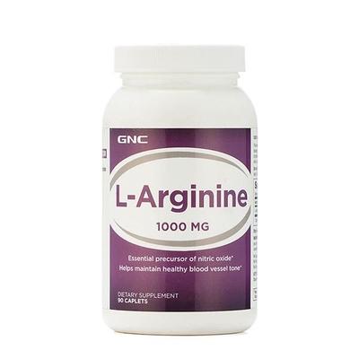 GNC L-Arginine 1000 mg Caplets 90's - Amino Acids