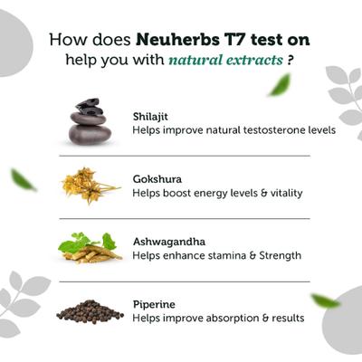 Neuherbs T7 Test -On Capsules 60's - Sexual Care
