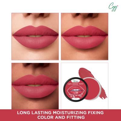 CGG Cosmetics Lip & Cheek Tint Balm SPF 15 - Go Rouge (125) 7 gm - Lip Balms