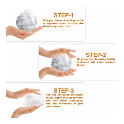 Dove Go Fresh Revitalize Body Wash - Mandarin & Tiare Flower Scent 190 ml - Shower Gels & Body Wash