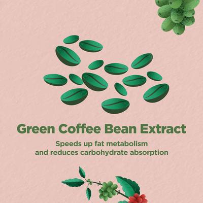 Foresta Organics Green Coffee Bean Extract Vegan Capsule 60's - Speciality Medicines