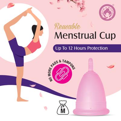 Mom & World Reusable Menstrual Cup (M) 1's - Menstrual Cups