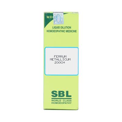 SBL Ferrum Metallicum 200 Liquid 30 ml - Dilutions