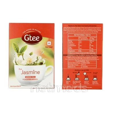 GTEE Green Tea Bags - Jasmine Flower 25's - Teas