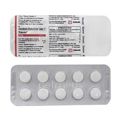 Xevor 5mg Tablet 10'S - Allergies-Ant