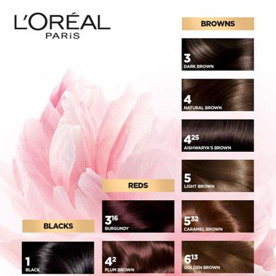 L'Oreal Paris Excellence Creme - 5 Light Brown (72 ml + 100 gm) - Crème