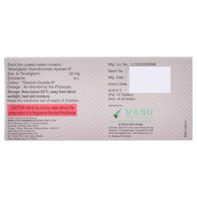 TRUGLIP 20mg Tablet 10's - Diabetes-Ant