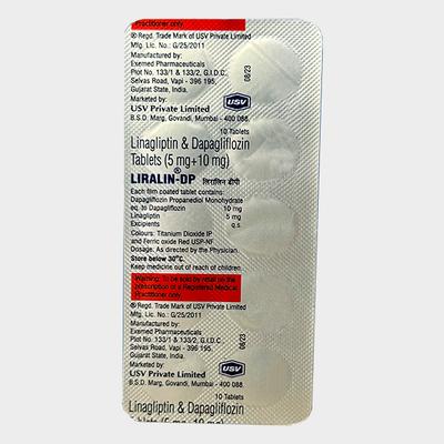 LIRALIN DP Tablet 10's - Diabetes-Ant
