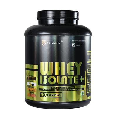 Stamin Whey Isolate+ Powder - Chocolate Flavour 2 kg - Whey Proteins