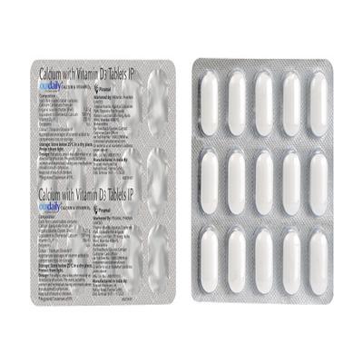 Piramal OurDaily Calcium & Vitamin D3 Tablet 15's - Multi-Vitamins