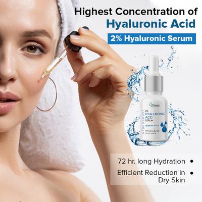 CGG Cosmetics Hydro Boost Hyaluronic Acid Serum (Pack of 2 x 100 ml) - Face Serum