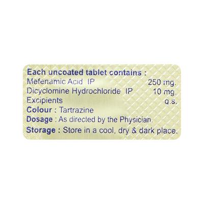 Eldospas Plus Tablet 10'S - Muscle Spasm-Ant