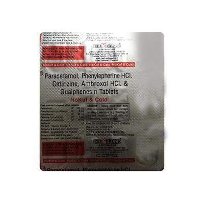 NOKUF & COLD Tablet 10's - Cough And Cold-Cou