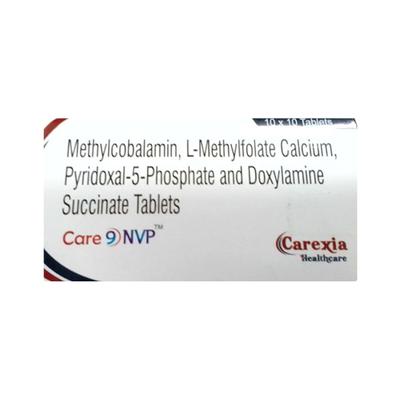 CARE 9 NVP Tablet 10's - Vomitting/Emesis-Ant