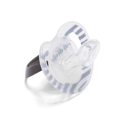 Mothercare Airflow Fun Faces Soothers for 0-6 Months - Black (Pack of 2) - Feeding & Nursing
