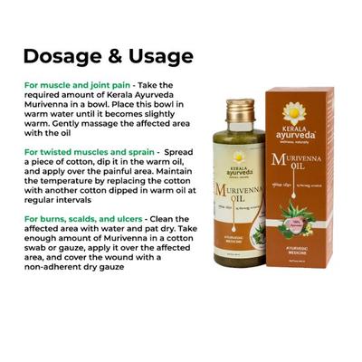 Kerala Ayurveda Murivenna Thailam 200 ml - Speciality Medicines