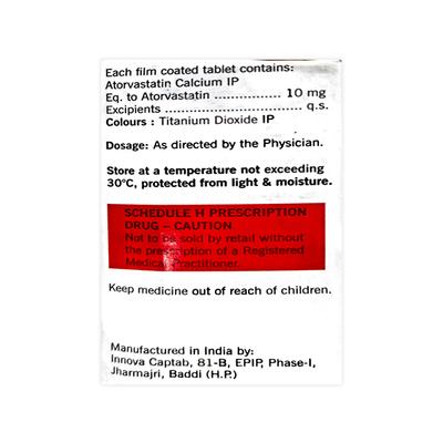 ATODER 10 Tablet 10's - High Cholesterol-Dys