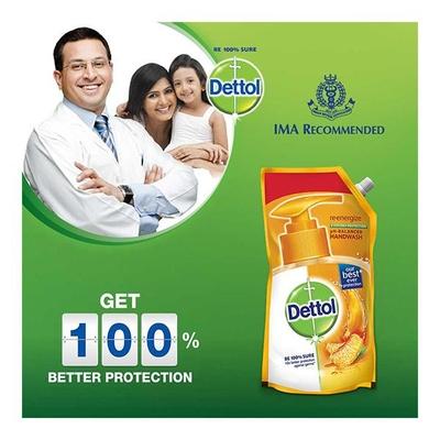 Dettol pH Balanced Handwash Refill - Re-Energize 750 ml - Hand Wash & Soaps