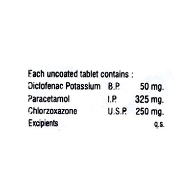 DICLOCALM MR Tablet 10's - Muscle Spasm-Mus