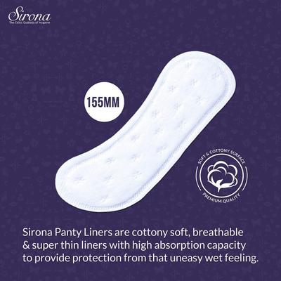 Sirona Small Panty Liners (Pack of 2 x 30's) - Panty Liners