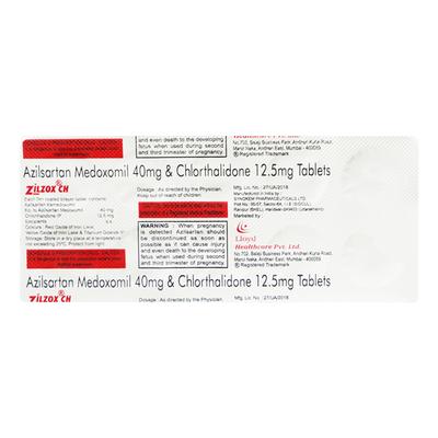 Zilzox CH Tablet 10'S - Hypertension-Ang