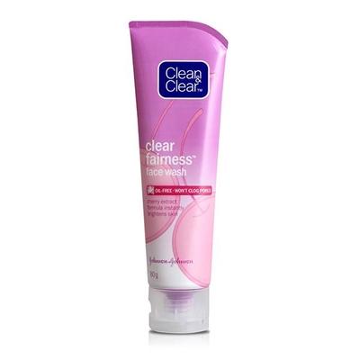 Clean & Clear Fairness Face Wash 80 gm - Face Washes