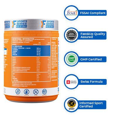 Fast&Up BCAA Supplements - Green Apple Flavour 450 gm - Bcaa Supplements