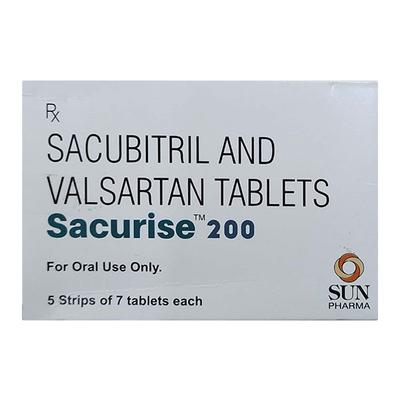 SACURISE 200 Tablet 7's - Heart Failure-Ant