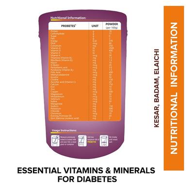 Probetes Nutritional Supplement Powder - Kesar,Pista,Badam 200 gm - General Health