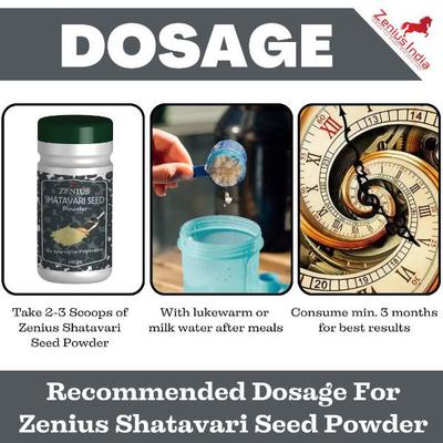 Zenius Shatavari Seed Powder 100 gm - Pure Herbs