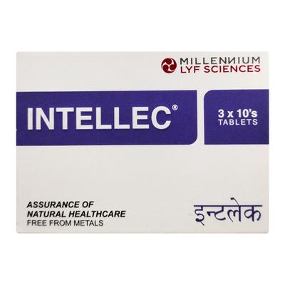 Millennium Lyf Sciences Intellec Tablet (Pack of 3 x 10's) 1's - Speciality Medicines