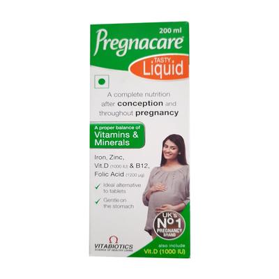 Pregnacare Liquid 200ml - Supplements-Vam