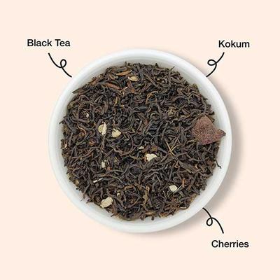 The Infused Kettle Iced Tea Leaves - Kokum & Cherry 50 gm - Teas