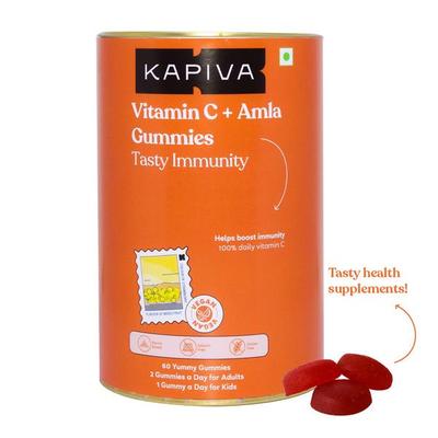 Kapiva Vitamin C + Amla Gummies 60's - Health Products