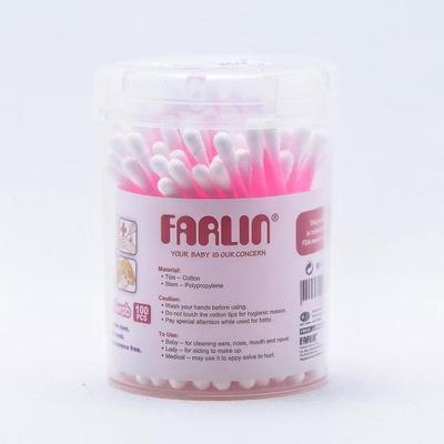 Farlin Cotton Buds - Pink 100's - Cotton Buds & Balls