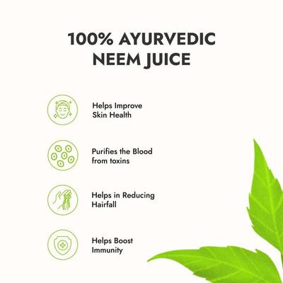 Kapiva Rajasthani Neem Juice 1 ltr - Ayurvedic Juices