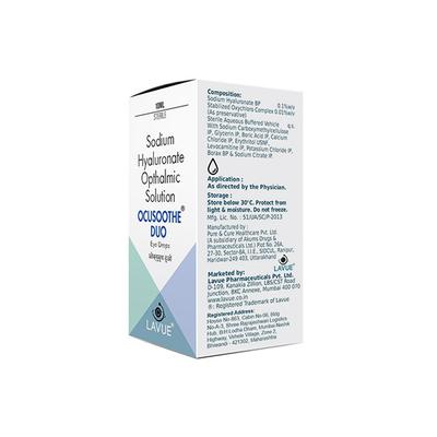 OCUSOOTHE DUO Eye Drops 10ml - Dry Eye-Olt